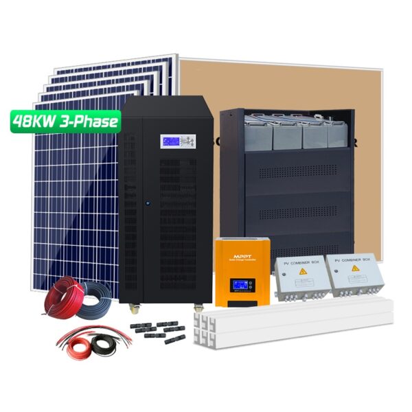 SESS 48KW 3 Phase Solar Panel System