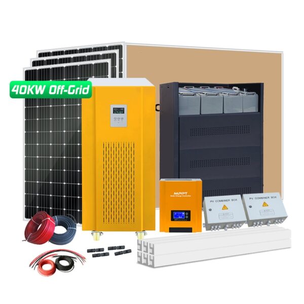 SESS 40KW Complete Solar Power System Kits for Home