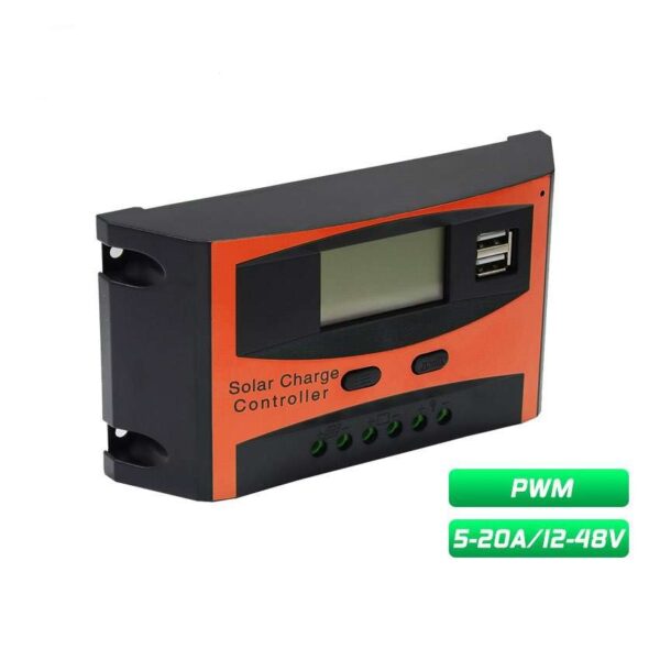 PWM Solar Array Controller 5A/10A/20A 12V/24V