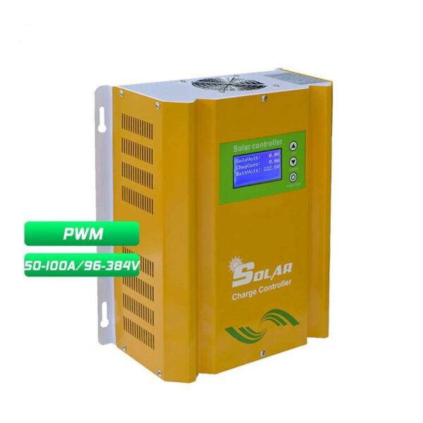 PWM Solar Power System Charge Controller 50A/80A/100A 96V/120V/192V/384V