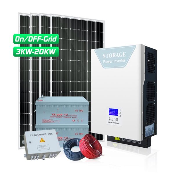 SESS Off Grid Whole House Solar System With Battery Backup