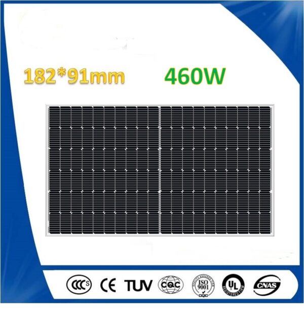 N-type Monocrystalline 120cell 460w half cell solar panel