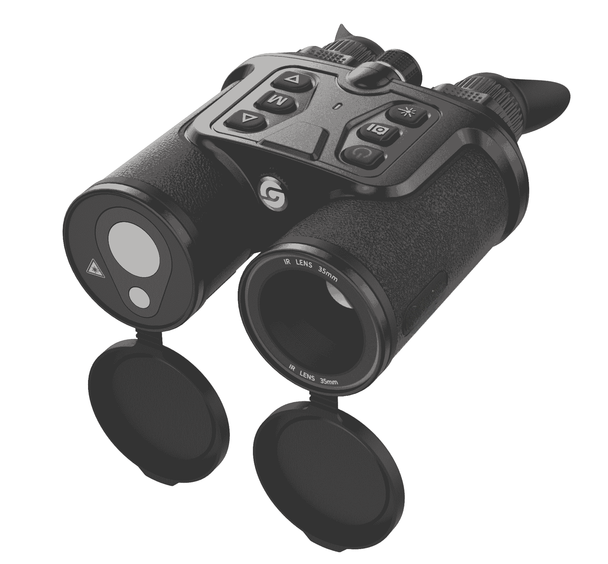 dual spectrum binocular handheld infrared telescope—tn430