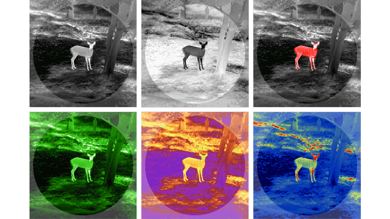 dual spectrum binocular handheld infrared telescope—tn430